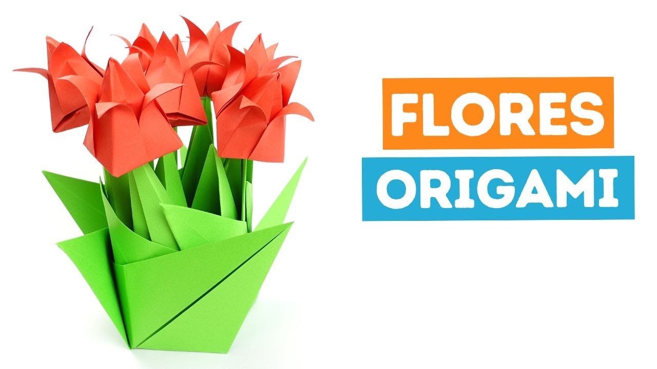 💐 Cómo hacer un ramo de flores de papel ¡Fácil! YouTube