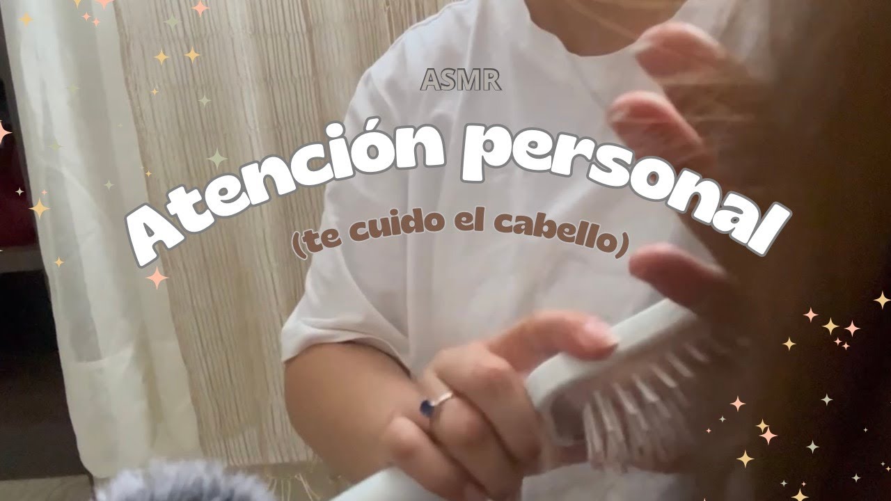 ASMR 🎧 | te peino para antes de dormir (bajito, casero, lofi) ✨