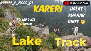 Part-02  Kareri lake track ❤️|| oct\/06\/2025 || #vlog #mountains #travel #himachalpradesh 🥺❤️