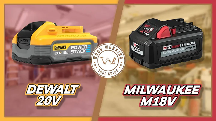 DeWalt 20V vs. Milwaukee M18V Batteries: Powering Your Woodworking!