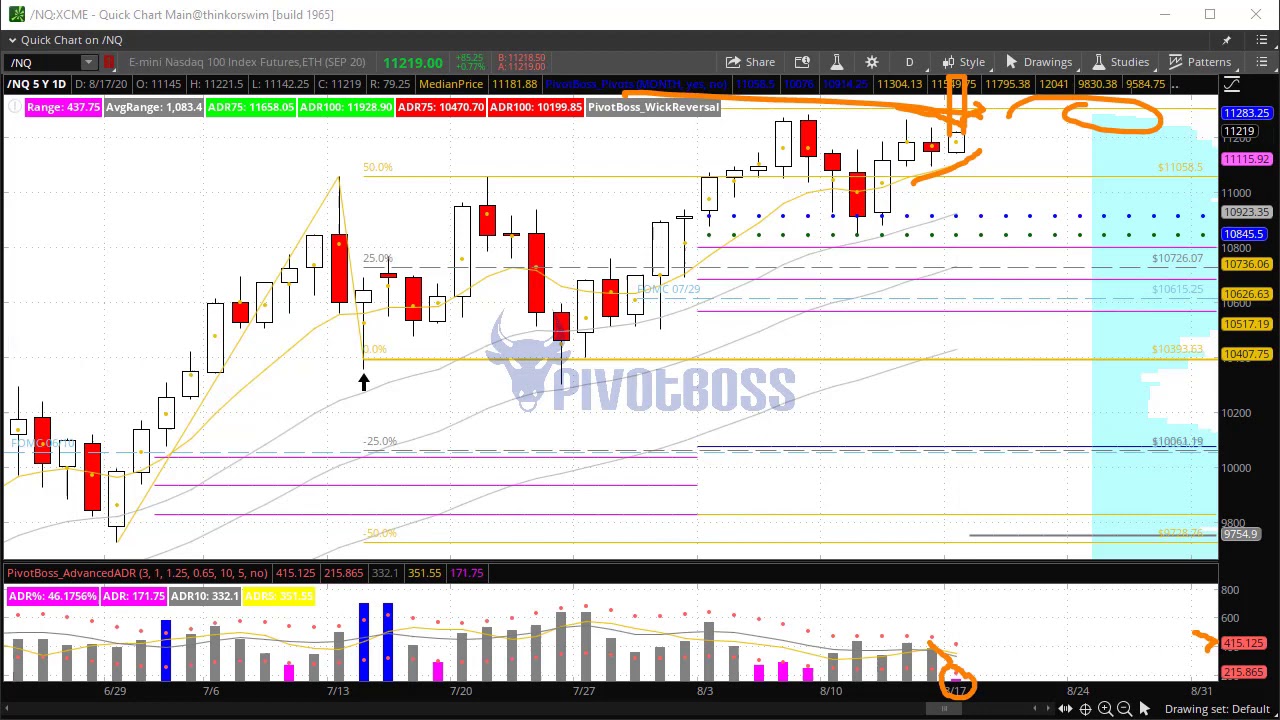 PivotBoss Pre-Market Video [August 17, 2020]: Narrow Ranges Across the ...