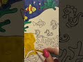 Underwater scene in 19 seconds! #calmingcontent #arttimelapse #paintingprocess