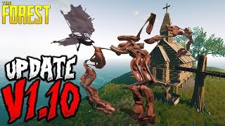 The Forest Update V1 10 New Mutants New Weapon New Structures Youtube