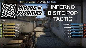 NIP Inferno B Strategy (CS:GO Tactic)