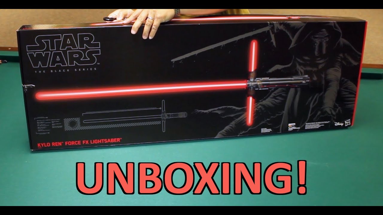 fx lightsaber kylo ren