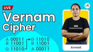 Vernam Cipher | Cryptography | GeeksforGeeks School