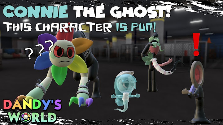 CONNIE The GHOST Gameplay! | Dandy's World - Roblox
