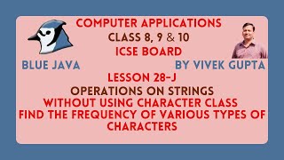 Uppercase characters, lowercase characters, digits, whitespaces and special characters in a string.