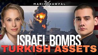 BREAKING ISRAEL BOMBS TURKISH MILITARY ASSETS IN SYRIA - w Ana Kasparian
