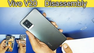 How To Open Vivo V20 /  Disassembly / Teardown / Battery Remove