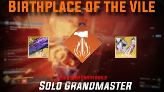 Solo GM Birthplace of the Vile Solar Titan w/ Dragons Breath & Ashen Wake [Destiny 2]