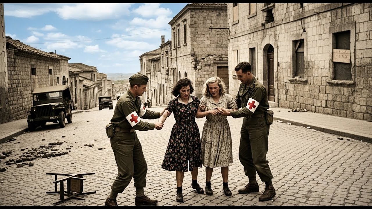 'We Can't Stand Up!' - What American Medics Did Next Shocked Italian 'Comfort Girls'