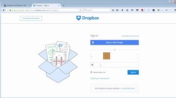 How to view Backup files saved in Dropbox account