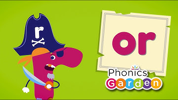 Bossy-R Pirate | OR | Phonics Garden