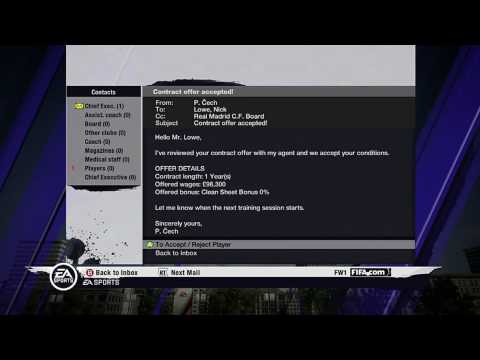 FIFA 11: Career Mode