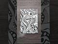 DAY 34 - Easy Doodle ART | Meditation #doodle #doodleart #drawing