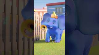 Hathi Raja Dancing Elephant, हाथी राजा #shorts #hindibalgeet #infantil #babysongshindi #shortsvideo