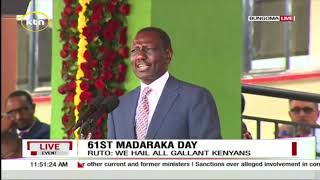 President William Ruto's Full Speech At The 61st Madaraka Day Celebration In Bungoma