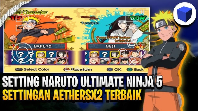 PCSX2 Emulator 1.0.0, Naruto Shippuden: Ultimate Ninja 5 [1080p HD]