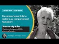 Du comportement de la matire au comportement humain 1  avec jeanne ayache  dominique errard