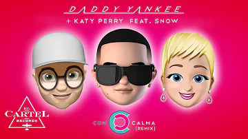 Daddy Yankee + Katy Perry Feat. Snow - Con Calma Remix (Official Video Lyric)