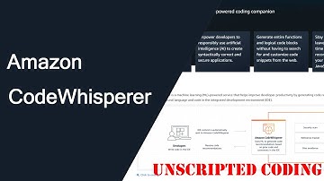 Amazon CodeWhisperer (AI code companion) demonstration: too early to tell | Unscripted Coding