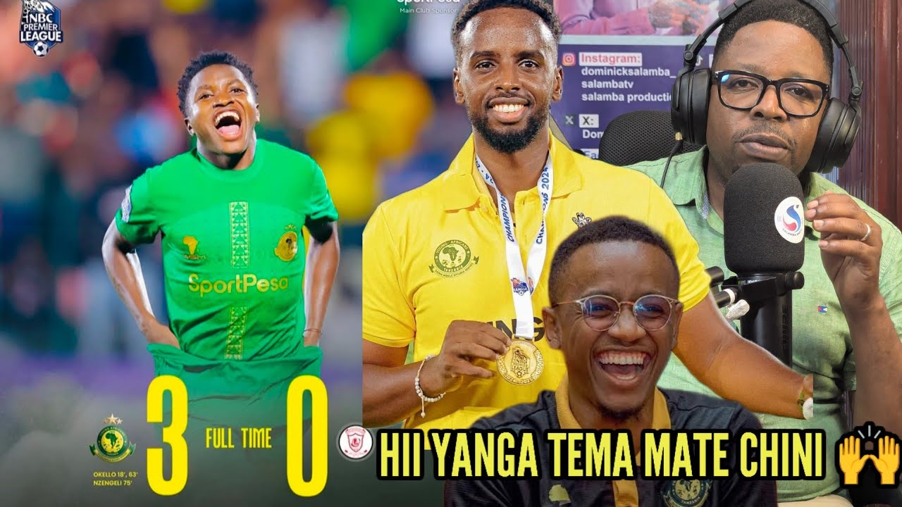 NYIEE! SALAMBA APAGAWA NA YANGA YA OKELLO! KWA MOTO 🔥 WA MOALLIN SIMBA UBINGWA WASAHAU🙌...