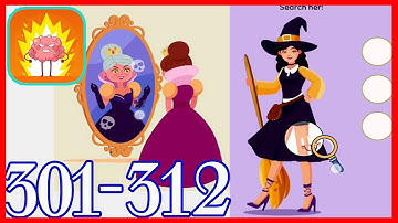 Brain Up - Tricky Puzzles - All Levels 301-312 Gameplay Walkthrough (iOS - Android)