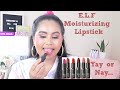 ELF Moisturizing Lipstick||Quick Lip Swatches||JillFoReal