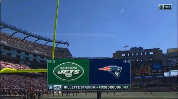 NFL on CBS intro Jets at Patriots (2019 week 3)