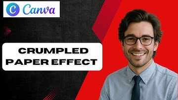 How to Create a Realistic Crumpled Paper Effect in Canva (full guide)