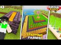 I Created Every Starter Farm in Minecraft Survival! 😱🔥 | Part 3 Hindi