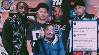 Shakur Stevenson Says Floyd Mayweather Warned Him About Top Rank | Reveals Bob Arum Has Zero Control