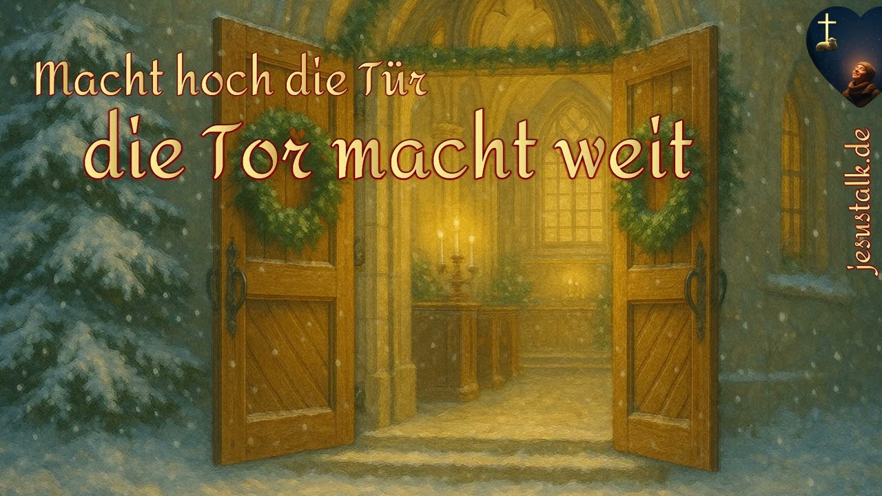 ⭐ Macht hoch die Tür | Der Adventsklassiker (Text 1623) in neuer, kraftvoller Vertonung