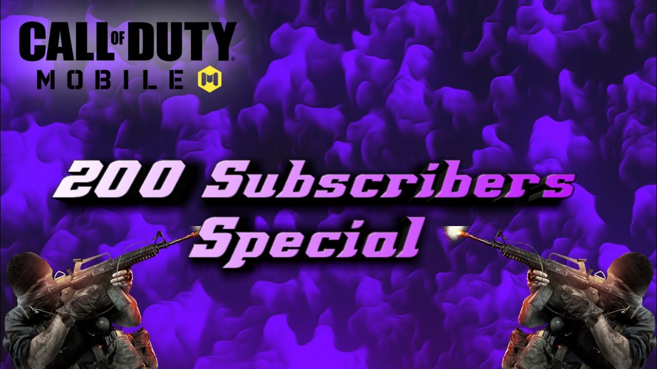 200 Special CODM Montage YouTube