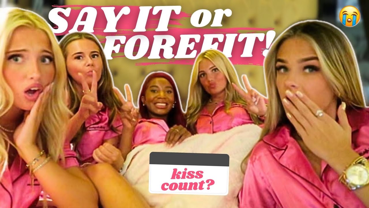 SAY IT OR FORFEIT & PRANK CALLS! *with Tallulah, Nya, Sunnie & Phoebe ...