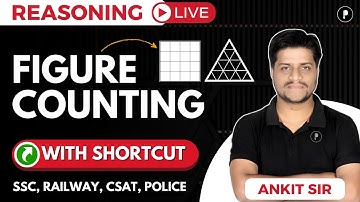 Figure Counting Short Trick | Counting Figure Reasoning Class 2024 | Verbal & Non-Verbal Reasoning