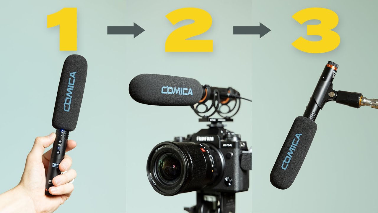 Comica VM30 - This 3-in-1 Video Microphone Is a Game Changer - YouTube