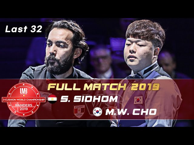 Last 32 - Sameh SIDHOM vs Myung Woo CHO (72nd World Championship 3-Cushion) class=