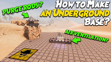 How to Make an Underground Base? - CONAN EXILES