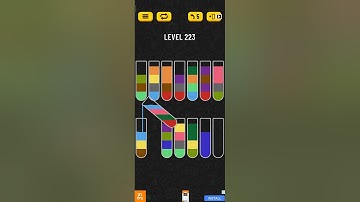 water sort puzzle - level 223