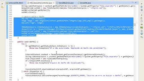 T2Ti ERP 2.0 - Java WEB - 11   Danfe NF-e - SB01