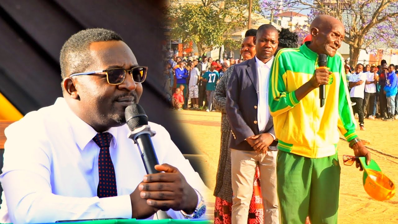 Baba Naomba Unilinde, Wamenikata Jina TASAF. Mzee amlilia RC Kheri James mbele ya umati wa watu