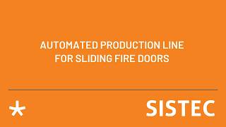 Automated Production Line for Sliding Fire Doors | Full Robotic Manufacturing Process