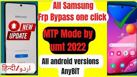 Samsung Frp Bypass Mtp 2022 Samsung Frp Bypass Mtp mode by umt 2022 Umt new update 2022