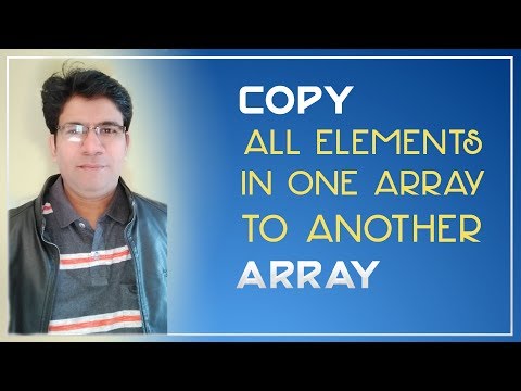 copying one array  to another in c