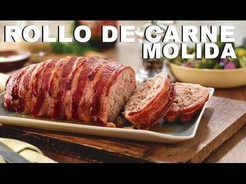 Receta➡Rico Rollo de Carne Molida (Bien Tasty) - YouTube