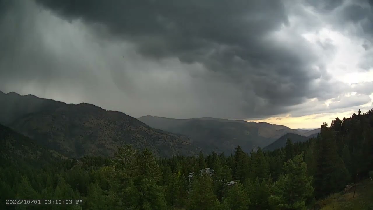 Boulder Heights storm, October 1, 2022 YouTube