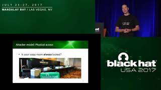 Famous Black Hat USA 2017 Exploiting Network Printers Wealth