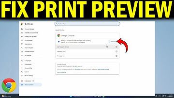 How To Fix Print Preview Failed Error in Google Chrome